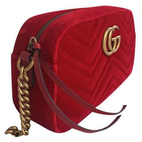 gucci sac ceinture velours|Gucci Sac à épaule GG Marmont petit format.